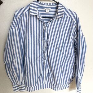 NWOT Striped Button Down Shirt